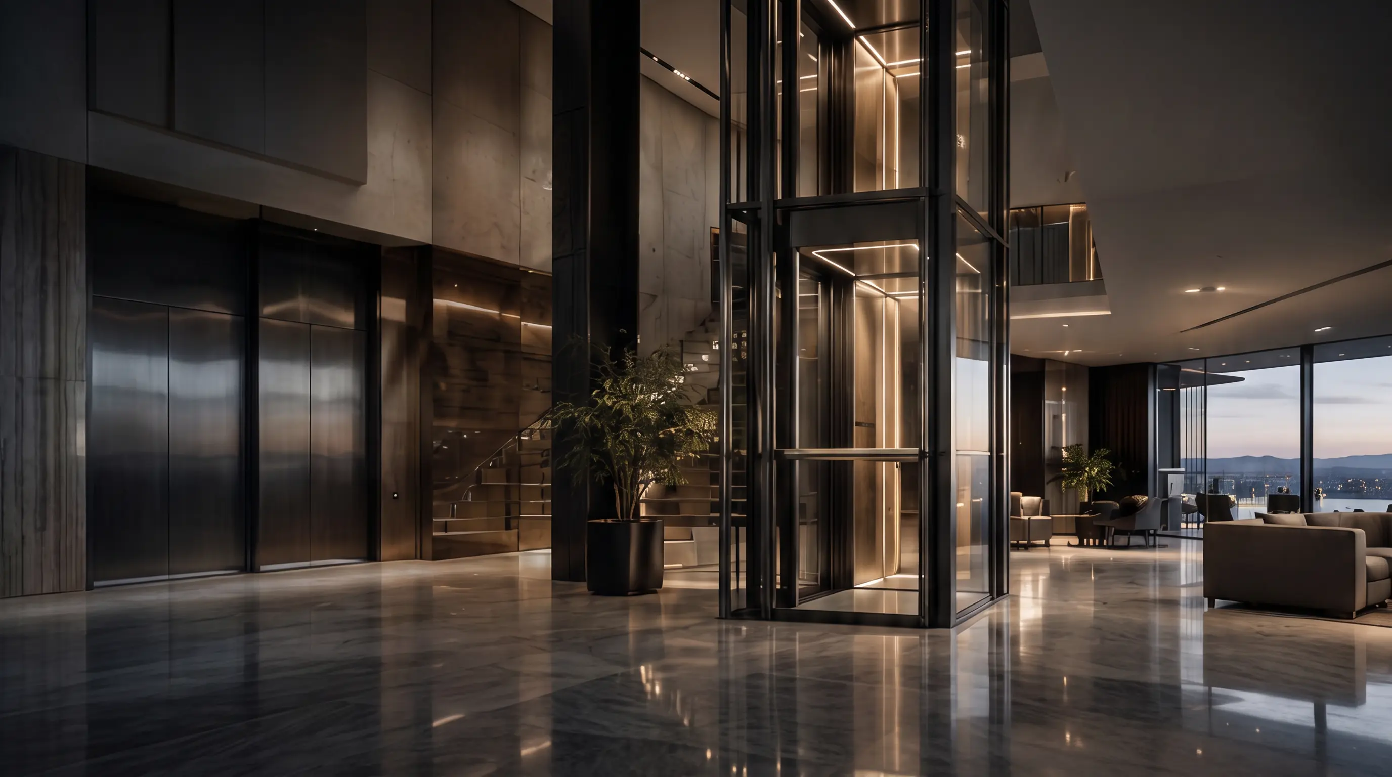 Teknix elevator interior