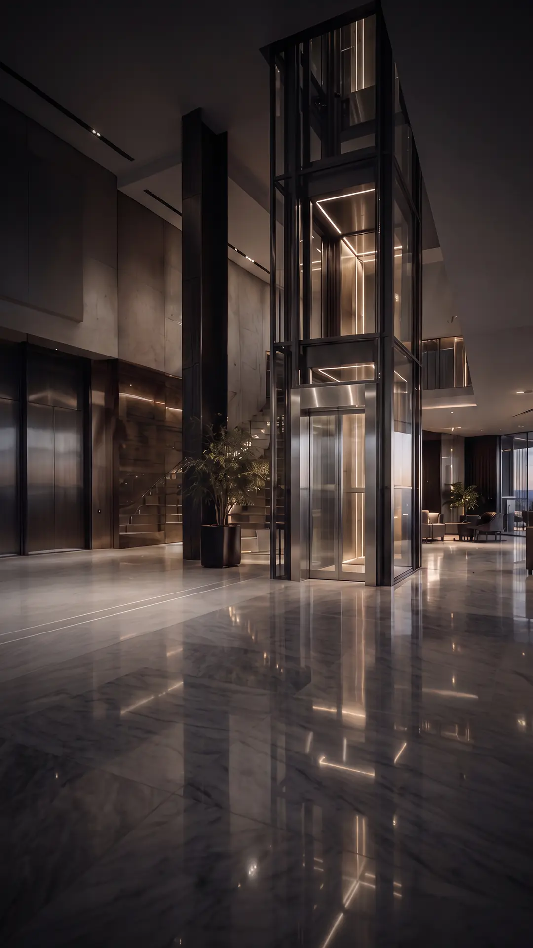Teknix elevator interior