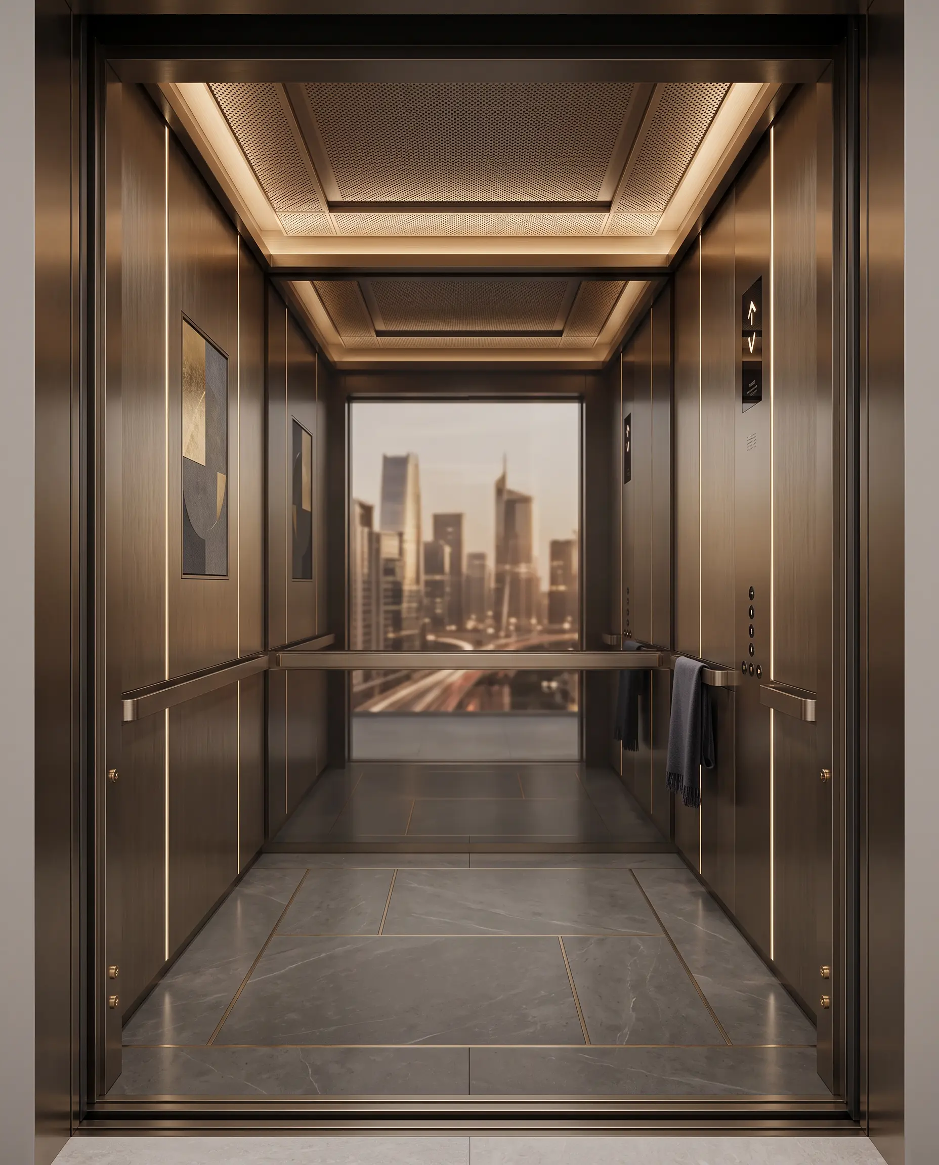 Teknix elevator cabin