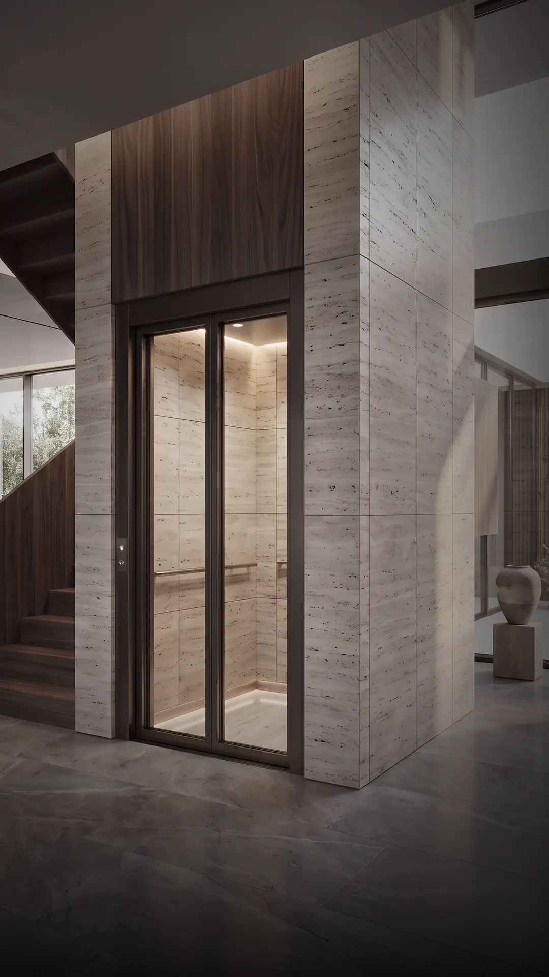 Teknix Special Purpose Elevator in modern environment