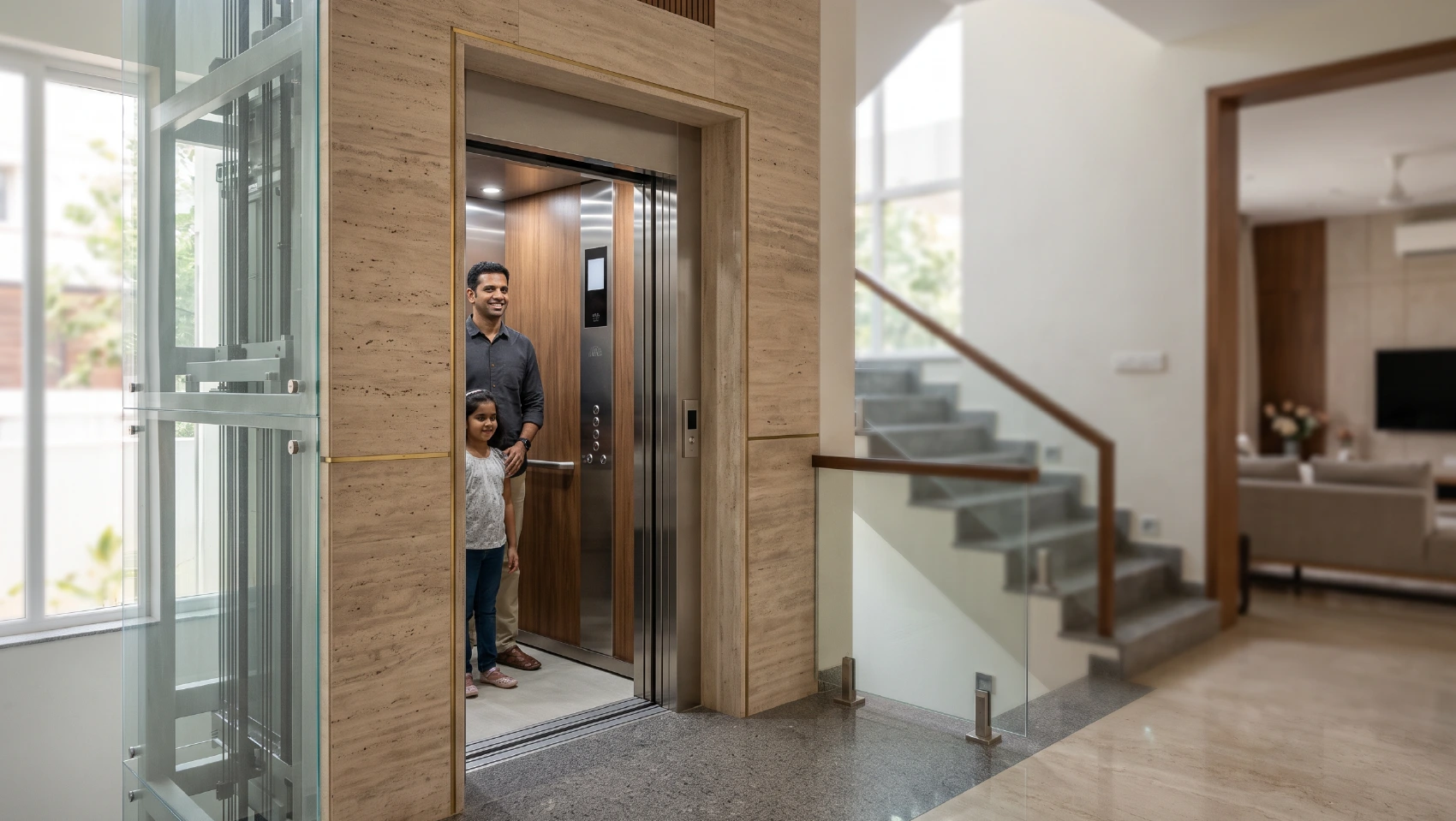 4 Passenger Lift Size & Dimensions Guide | Teknix Elevators Bangalore